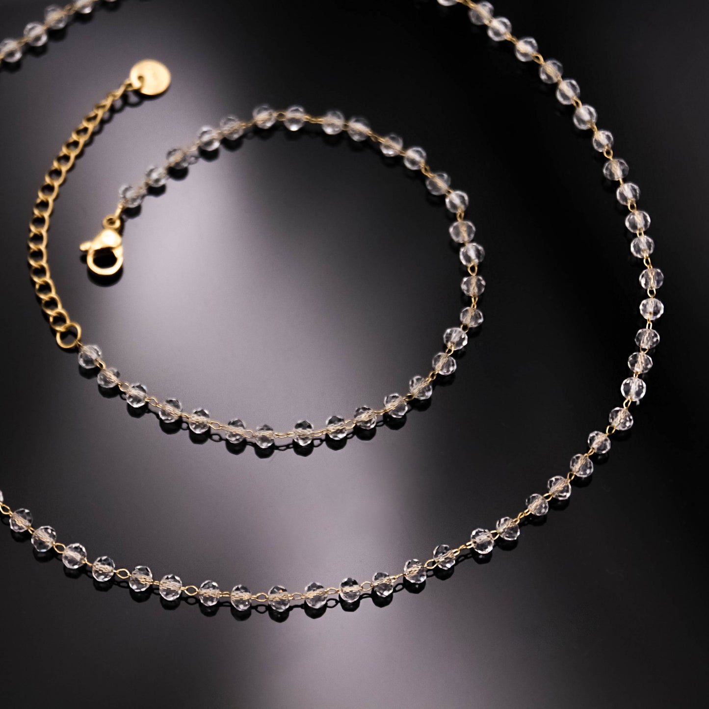 Akarii nyaklánc - áttetsző