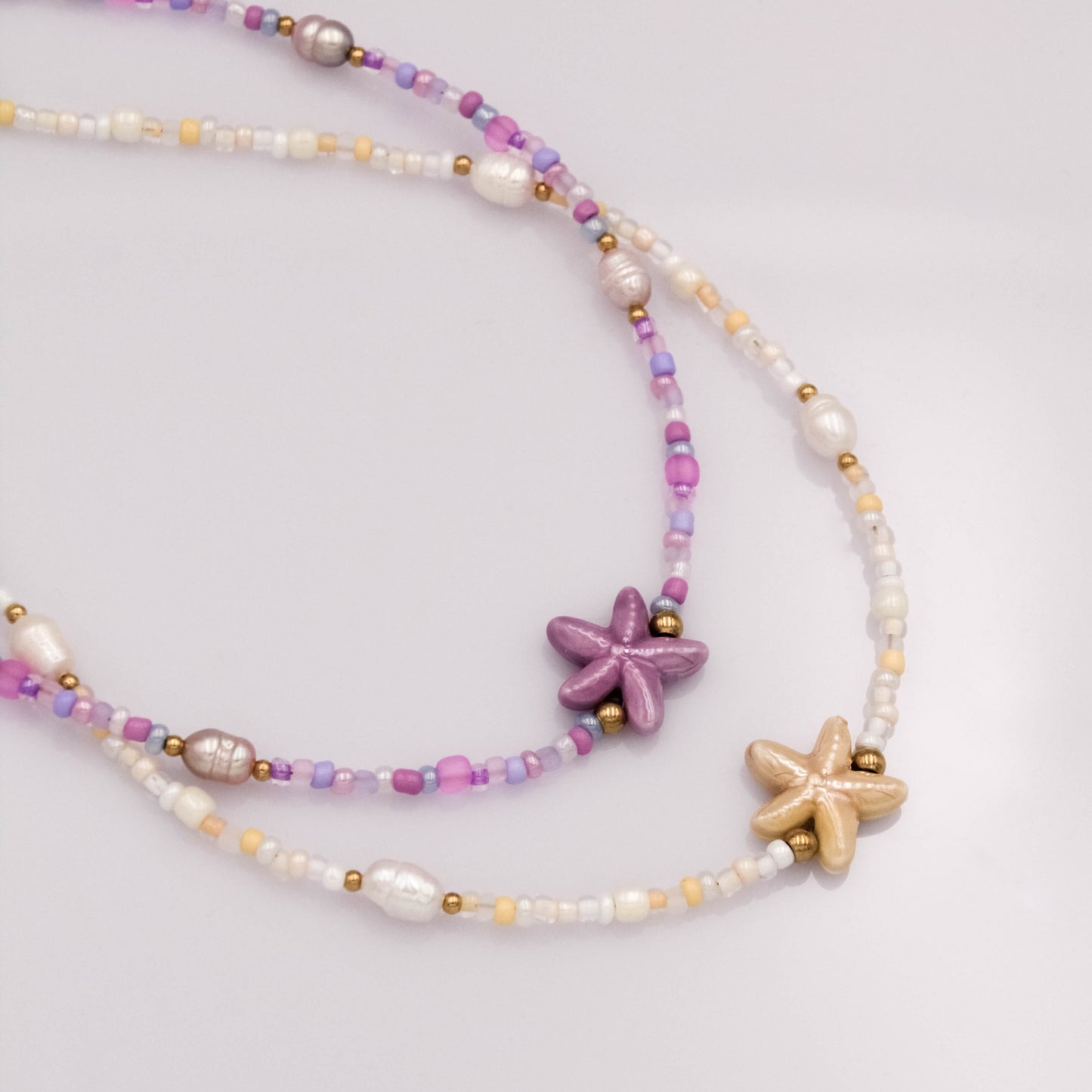 Natsuko nyaklánc - lila