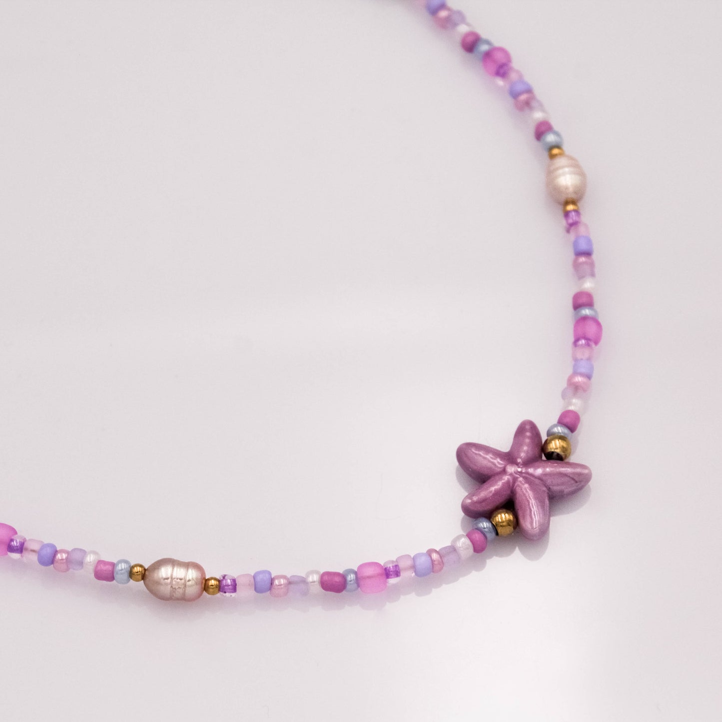 Natsuko nyaklánc - lila