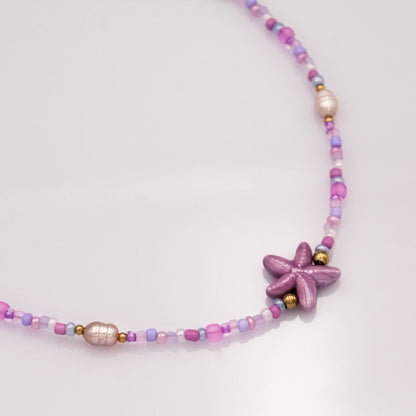 Natsuko nyaklánc - lila