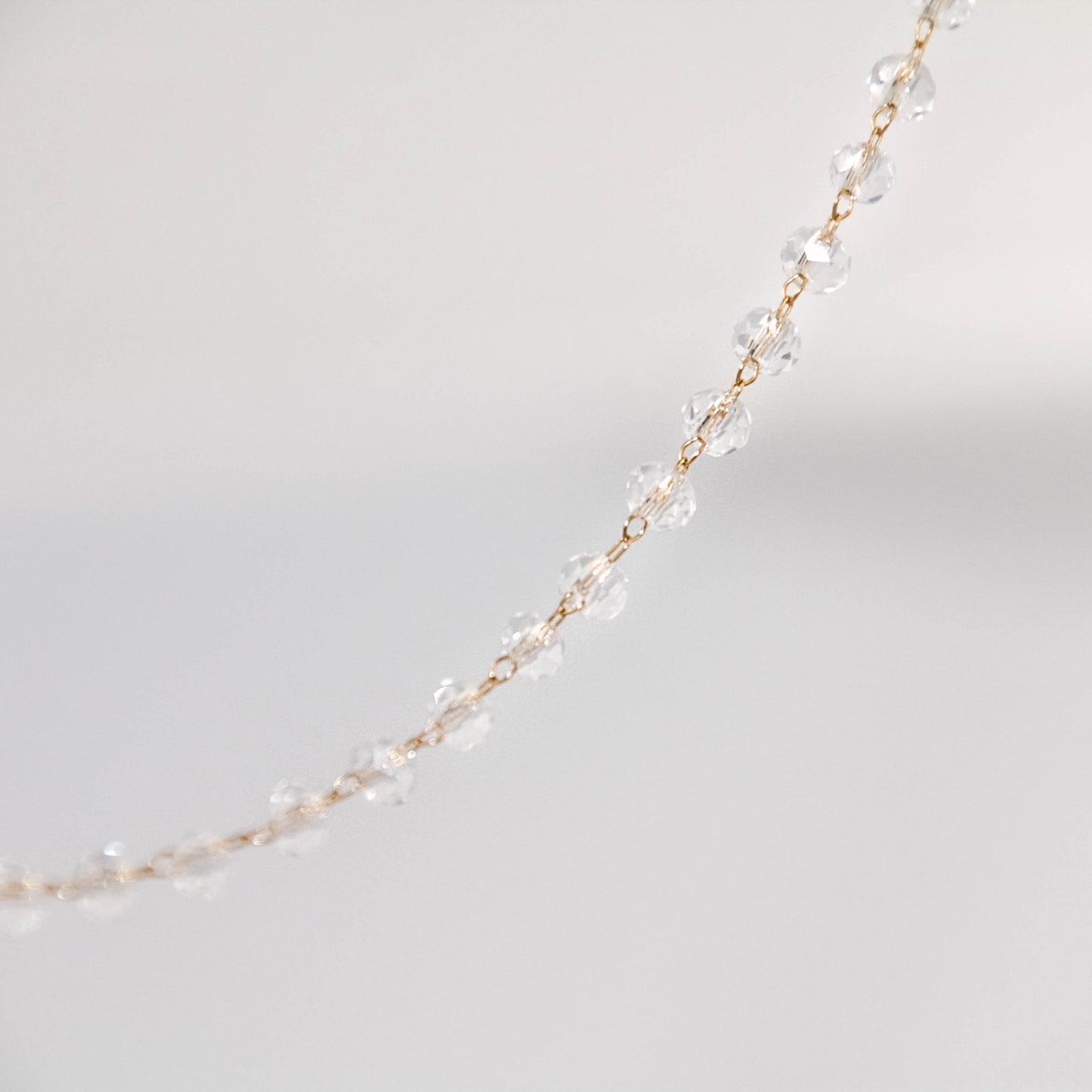 Akarii nyaklánc - áttetsző